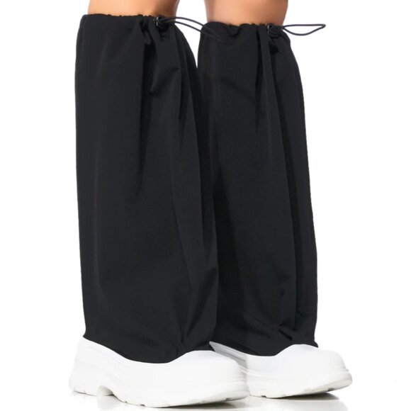 Callie Lives Miz AZALEA WANG Airlea Slouchy Black Sneaker Boot 7 - Picture 7 of 7